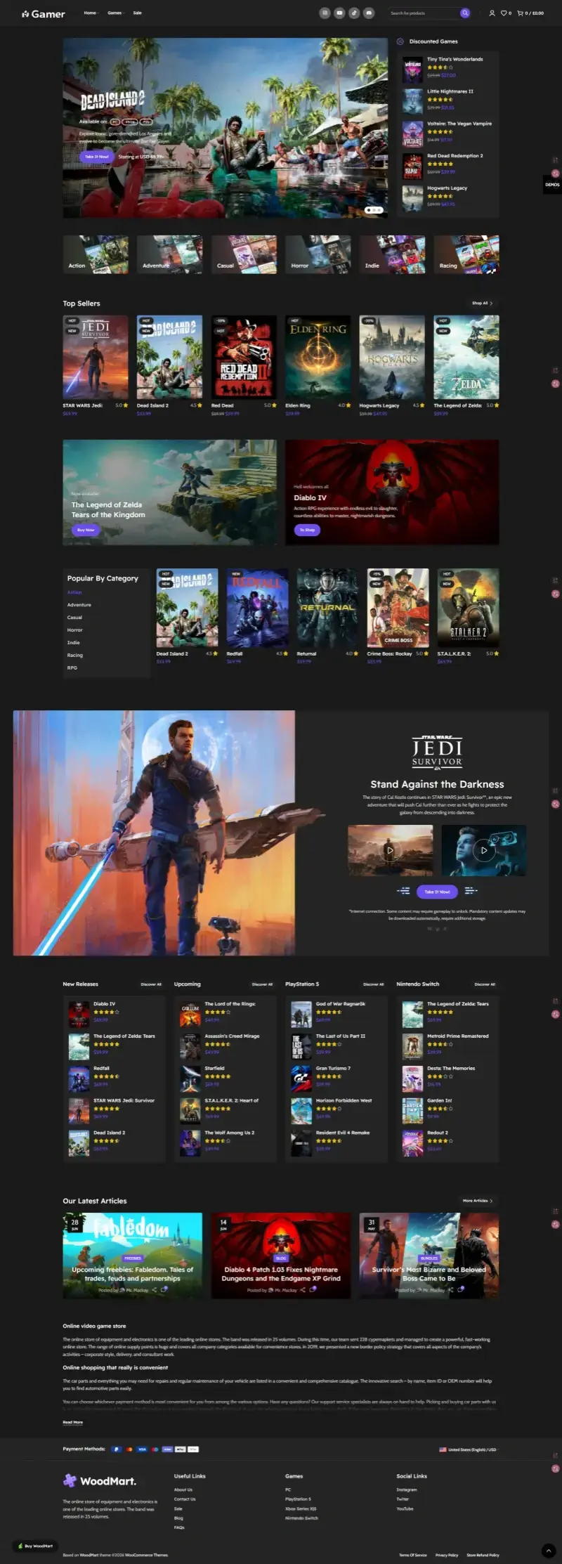 Best Design For Ecommerce Website | High-Conversion EC-16 Template - Zoic Digital