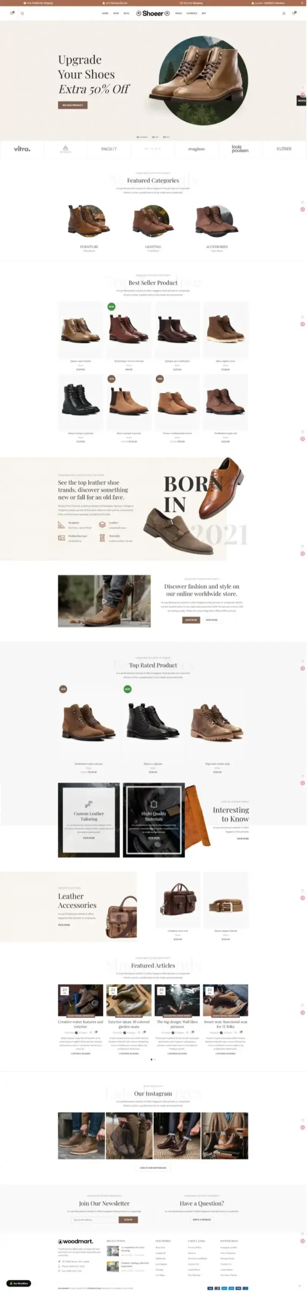 Custom Ecommerce Web Design | Premium EC-11 Retail Template - Zoic Digital
