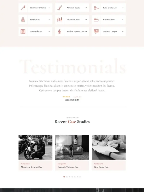 Custom Law Firm Website Design | Elite LM-07 Framework - Zoic Digital