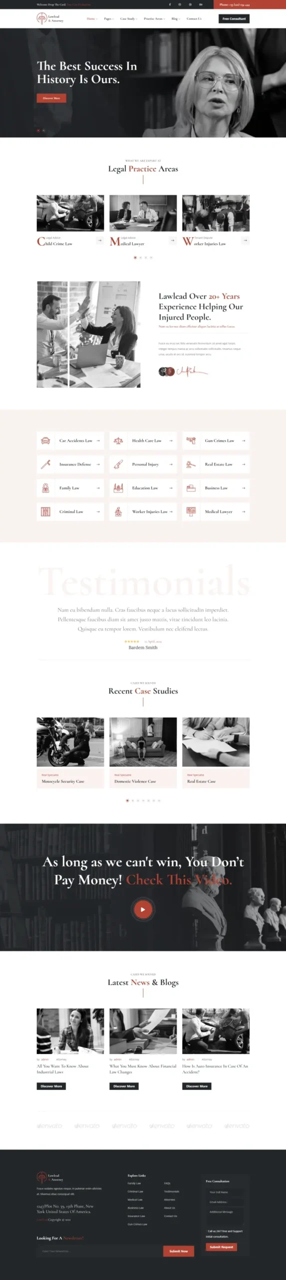 Custom Law Firm Website Design | Elite LM-07 Framework - Zoic Digital