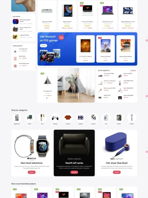 Ecommerce Website Customization | Advanced EC-18 Template - Zoic Digital