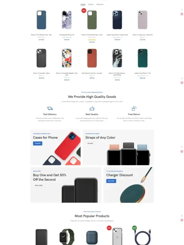 Ecommerce Website Design | High-Conversion EC-01 Template - Zoic Digital