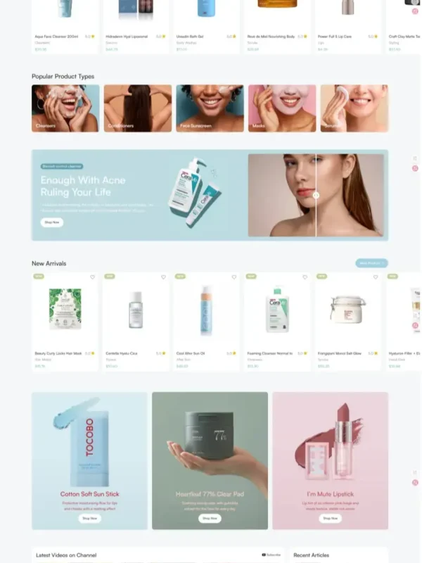 Good Ecommerce Website Design | High-Performance EC-17 Template - Zoic Digital