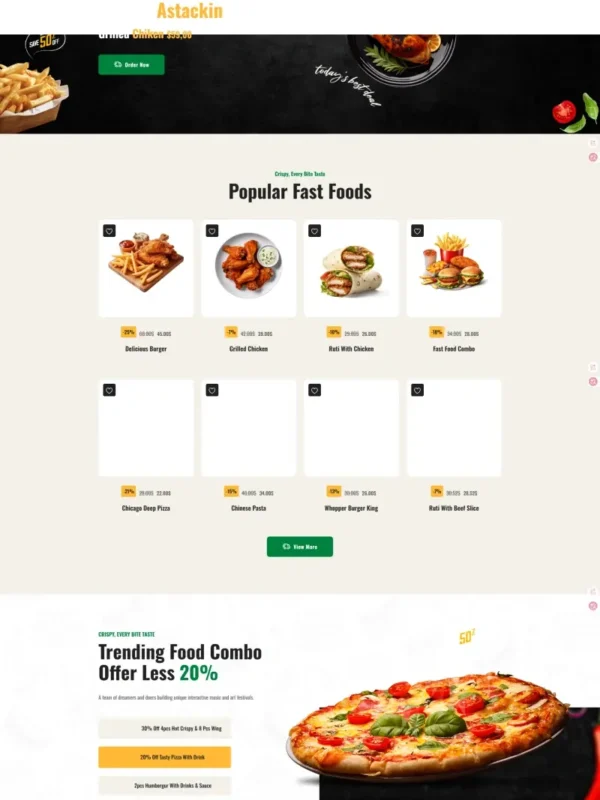 Good Restaurant Website Design | Professional RR-09 Template - Zoic Digital