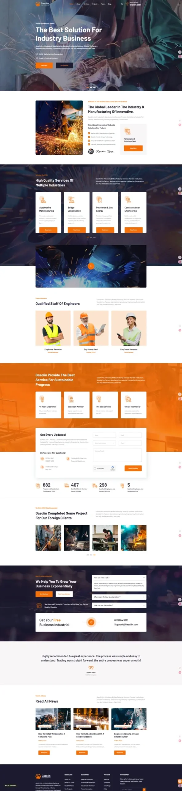 Manufacturing Web Design Companies | Premium MF-07 Industrial Solution - Zoic Digital