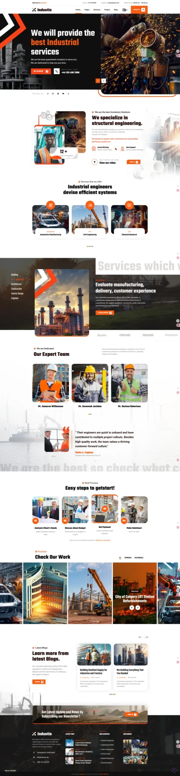 Manufacturing Web Development | Industrial MF-09 Framework - Zoic Digital