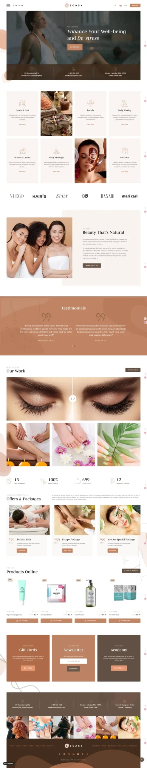 Medical Spa Website Design | Aesthetic MD-02 Template - Zoic Digital
