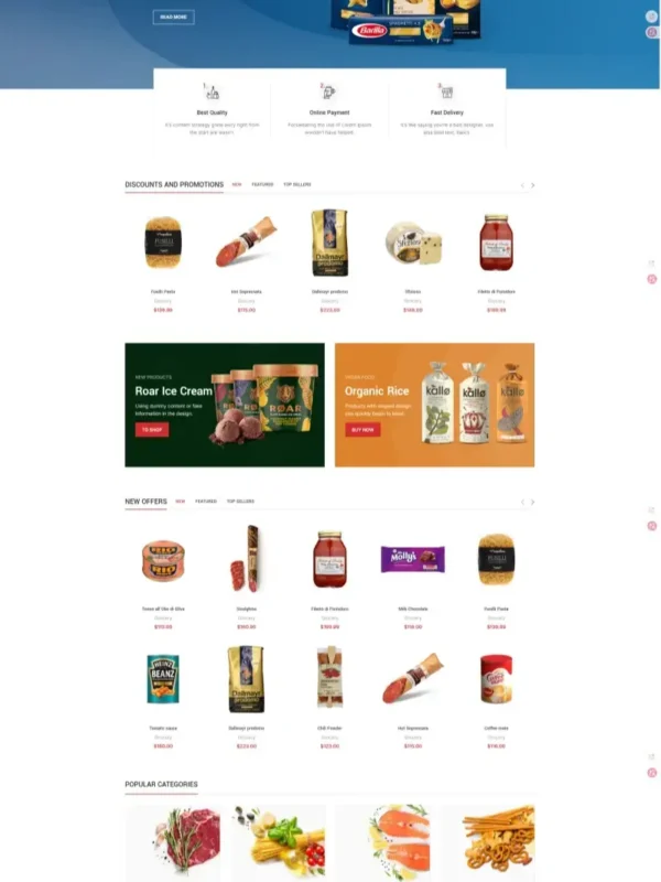 Online Shop Website Design | High-Conversion EC-08 Template - Zoic Digital