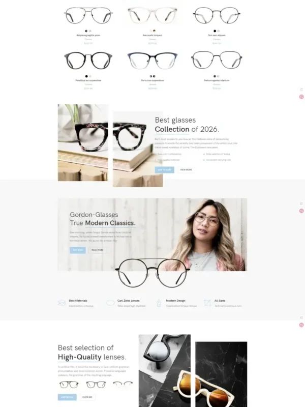 Online Store Website Design | Premium EC-07 Ecommerce Template - Zoic Digital