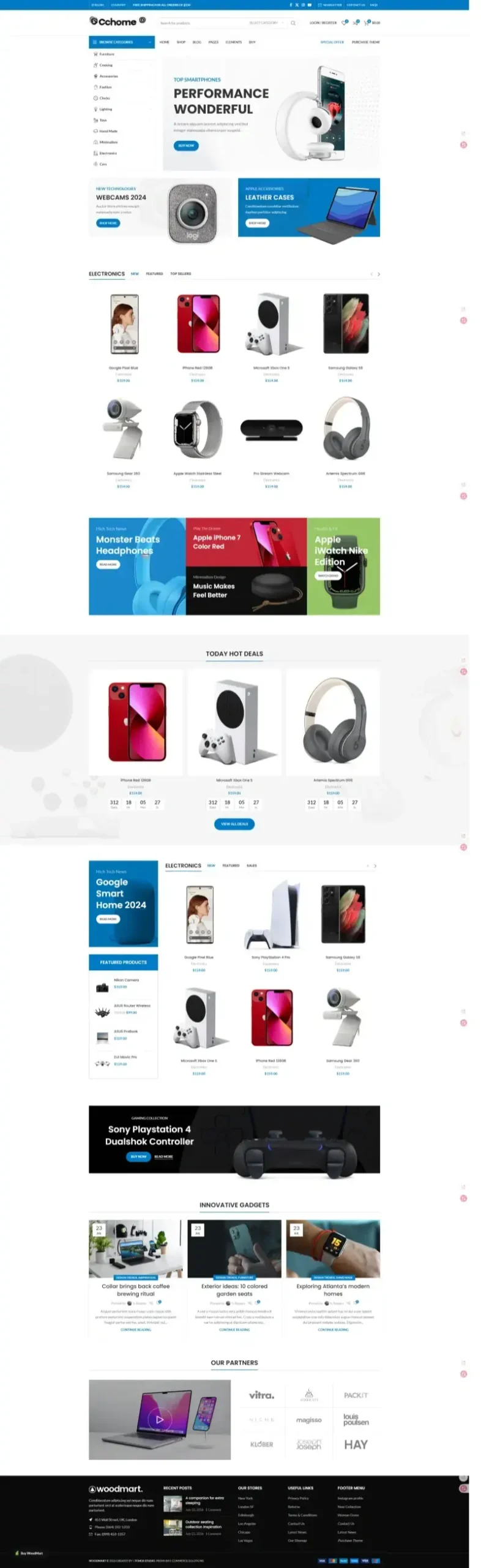 Web Design For Ecommerce Website | Elite EC-04 Retail Template - Zoic Digital