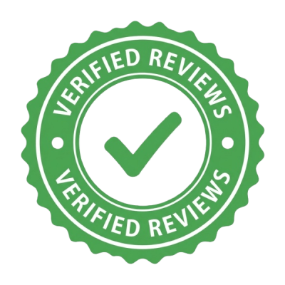 100% Verified Reviews